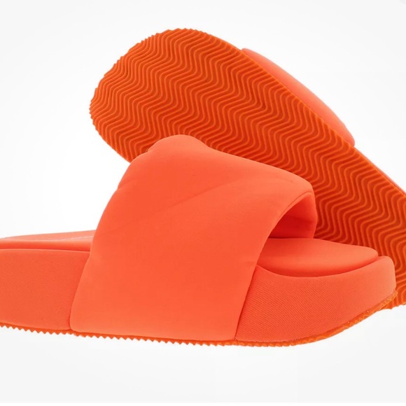 Adidas Yohji Yamamoto Y3 solar orange slides M 6 W 7 main image 6